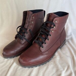 Danner Jack III Dark Brown Leather Lace-Up Boots